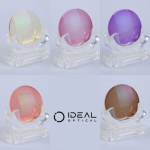 Summer Colorful Photochromic Optical Lenses Premium Eyeglass Photochromic Lenses Single Vision Lenses